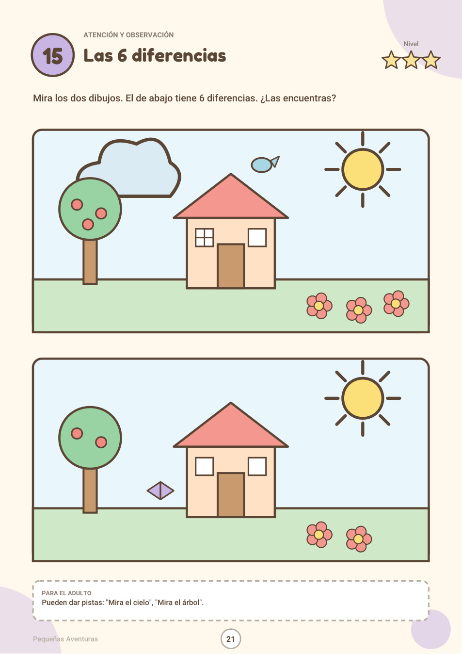 Actividad Las 6 diferencias